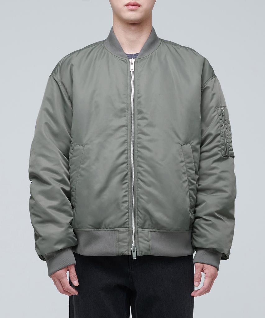 Musinsa Standard Oversized Ma-1 Bomber Jacket [Dusty Khaki]