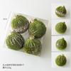 8cm Christmas Velvet Sequin Christmas Ball Tree Decoration Color Festival Pendant Ball Home Indoor Store Window Display 4pcs/Set
