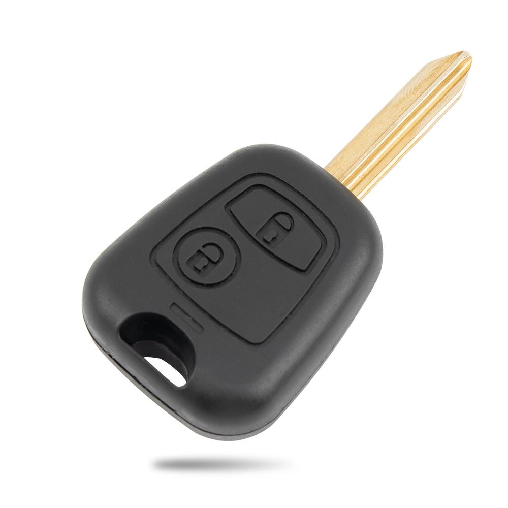 LIXIANG Car Remote Key 2Buttons 433mhz ID46 For Peugeot 106 107 206 306 307 207 407 Partner For Citroen C1 C2 C3 C4 Saxo Picasso