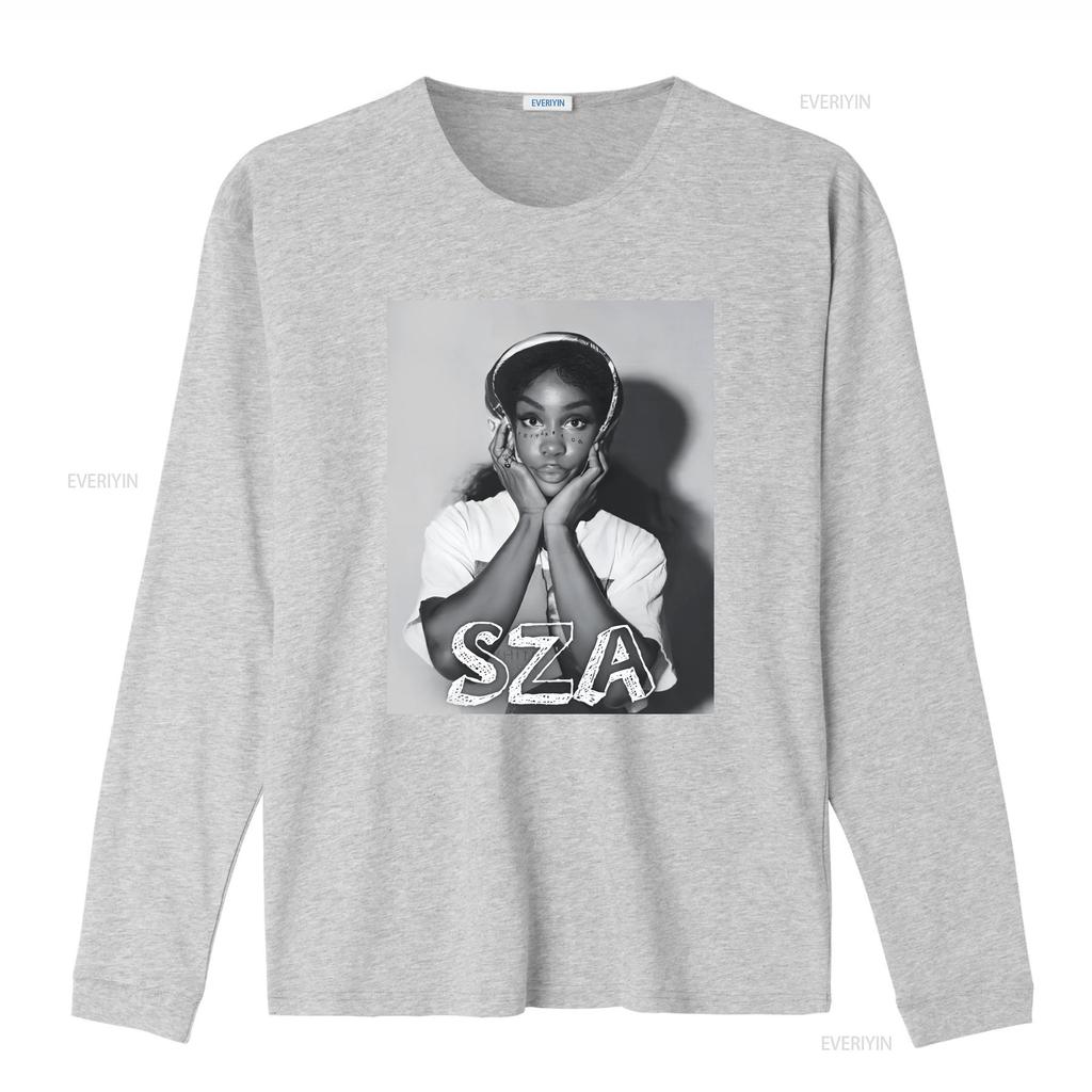 SZA Vintage T Shirt Music RnB Singer Rapper New Bootleg 90s Black Hip Hop PhotoshooT For Fan Vintage Washed Designer Clothes