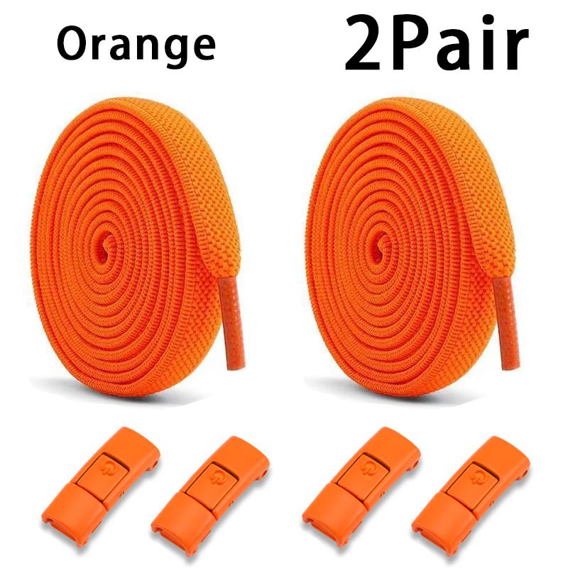 1Pair/2Pair Elastic Laces Sneakers Tennis No Tie Shoe Laces Lock Shoelaces Without Ties Kids Adult Shoelace Shoes Accessories