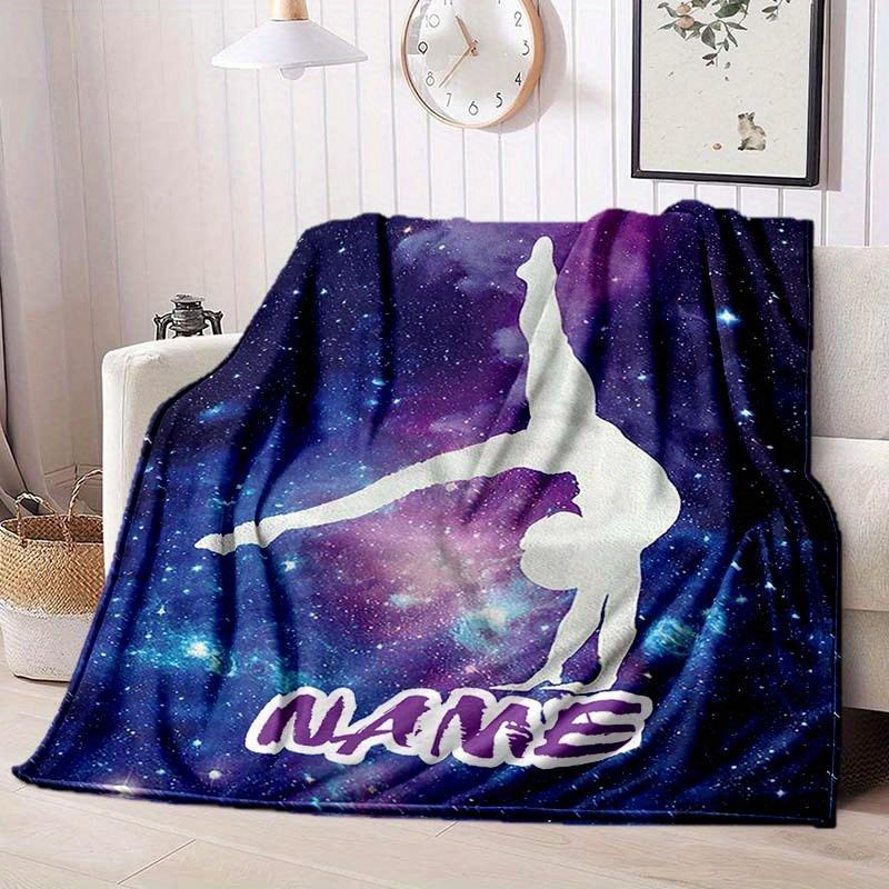 Ballet Customize Your Name Blanket Warm Comfortable And Soft Blankets Are Suitable For Home Lunch Break Blanket Office Sofa Sofa Gift To Relatives And