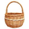 WICKER BASKET Small Basket for Small Items Fruit Durable Lightweight ECO