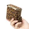 Genuine Leather Mini Leopard Print Coin Purse – Multi-functional Storage Bag for Women