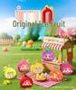 Cross-border Plush Toy Figurines: Throw Pillow & Cloth Doll Gift Set with Cute Fruit Design Blind Boxes