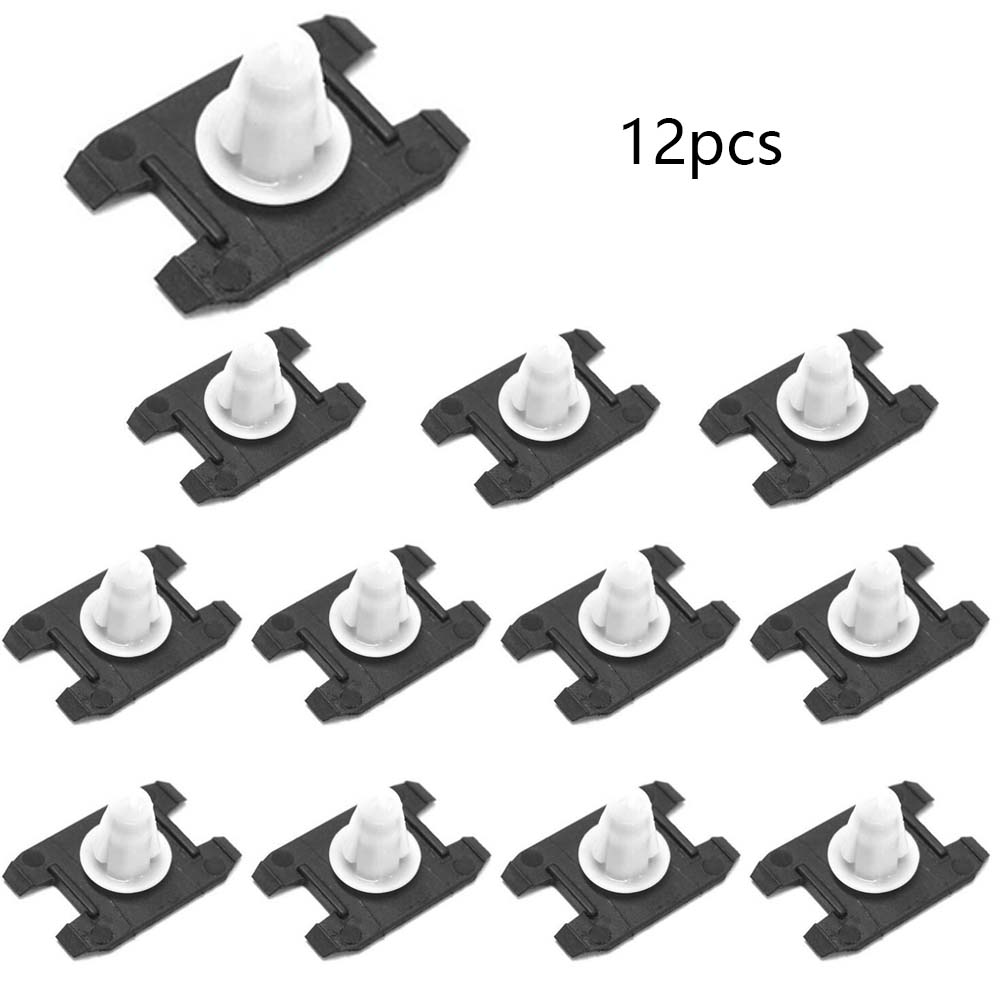 12× Fender Wheel Flare & Rocker Molding Retainer Clips 51718259025 For BMW 750iL