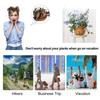 Plant Self Watering Spikes,Self Plant Waterer,Automatic Plant Waterer Constant Fow Drip Irrigation,Slow Release Random Color