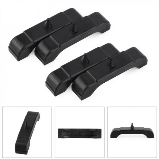 4PCS Rubber 3 Core Radiator Mounting Cushions Support Pads 371189 For GM 1968-81