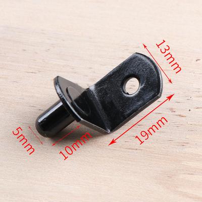 20pcs Support Bracket Pegs 5mm L-Shaped Cabinet Bracket Ardrobe Cupboard Partition Support Plate Brackets Accessories