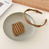 Simplicity Foldable Hairband for Women Solid Non-Slip Hair Wash Girl Headband Hair Accessories