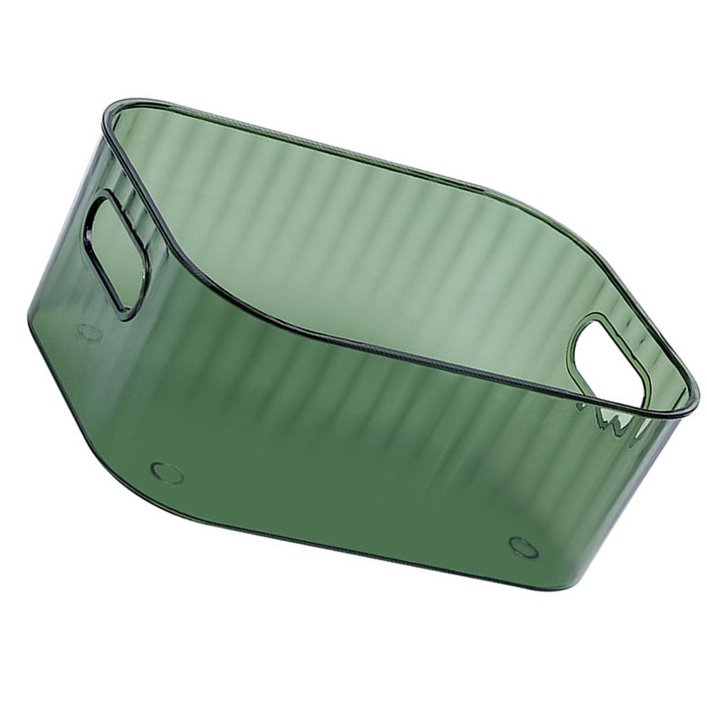 Desk Cosmetic Makeup Bathroom Vanity Storage Box Great for Cosmetics Skincare Lipsticks Nail Care