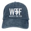 2026 WTF Where's The Fish Hat Women Baseball Hat Graphic Cap Men’s For Cap