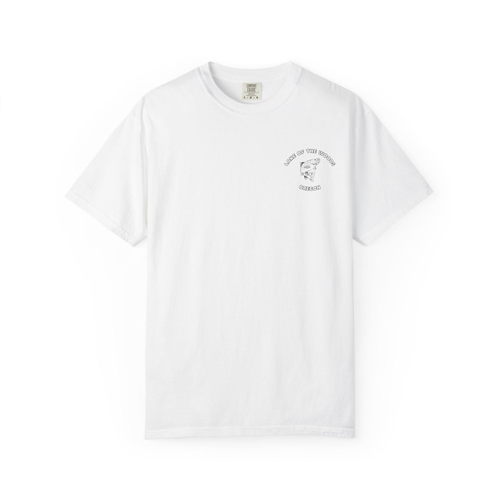 Lake of the Woods Oregon OR Fishing Salmon Trout Souvenir Fishing Trip T-Shirt S разноцветный