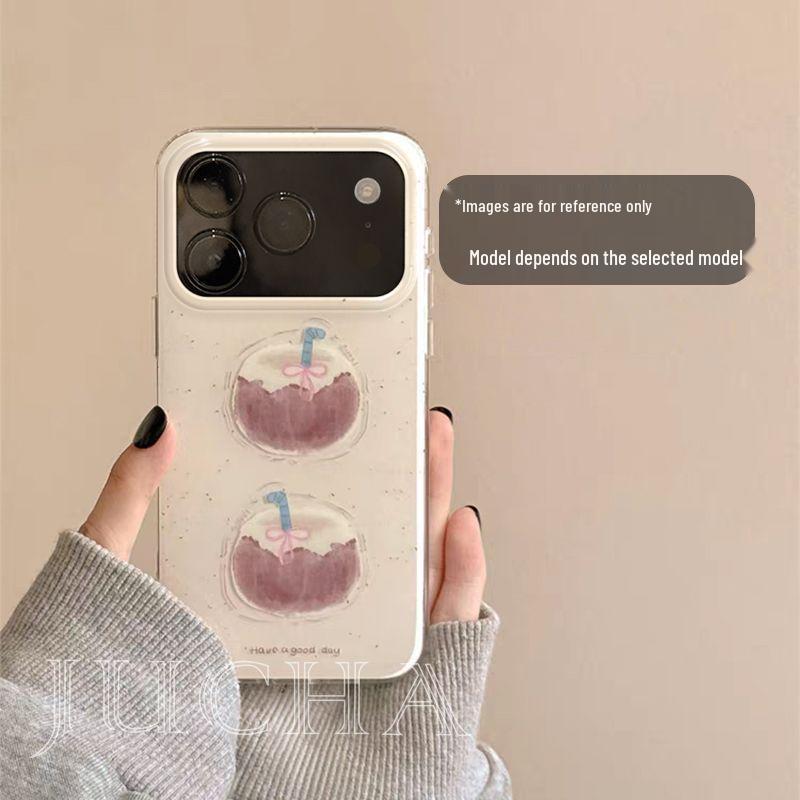

Stylish Ink Splash Coconut Apple iPhone 16 Pro Max Case - High Design and Appeal iPhone 11 Pro Max