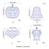 Silicone Jewelry Tray Epoxy Resin Casting Mold Teapot Mat Fruit Tray Mold Halloween Jewelry Making Mold Home Decor