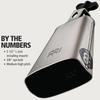 MEINL Percussion Hand Brushed Steel Cowbell 5 STB55 1/2" []