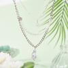 18Pcs 3 Colors Ion Plating(IP) 304 Stainless Steel Pendants Hand Charms Mixed Color 27x12x2.5mm Hole: 3mm 6pcs/color