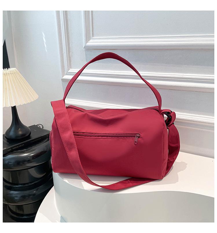 Unisex Lightweight Sports Travel Bag with Large Capacity and Shoe Compartment