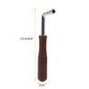 L-shape For Chinese Zither Pin Repair Tool For Piano Square Tuning Hammer String Pin Repair Tuner Spanner