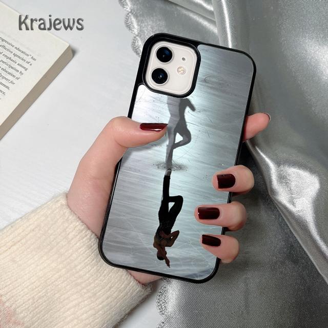 Figure Skating Dance Sport soft Phone Case Cover For iPhone 17 Air 16 15 14 plus 12 13 pro max coque Fundas