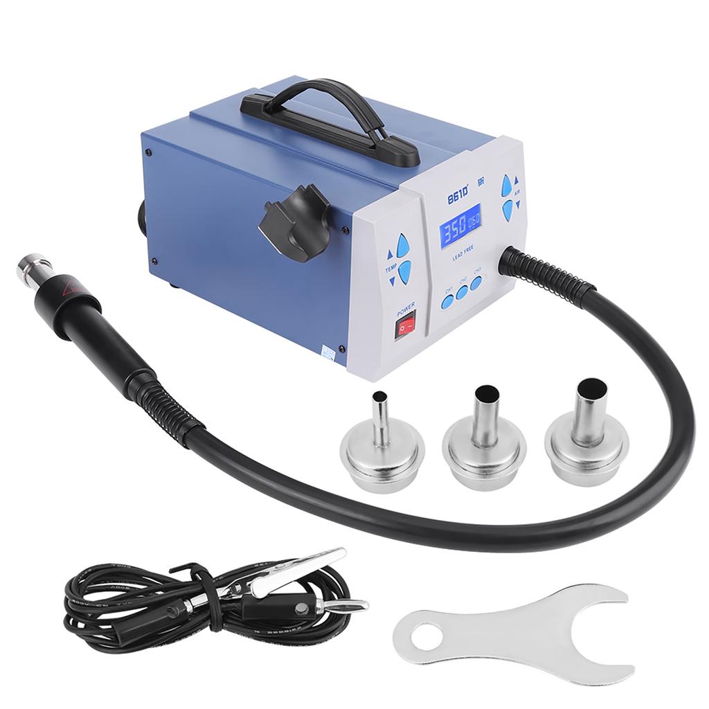 Digital Soldering 1000W Rework Station Hot Air Gun