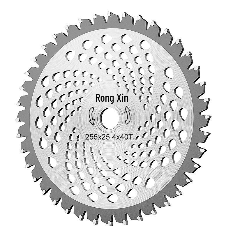 Manganese Steel Circular Saw Blade: 40, 60, 80 Teeth Lawn Mower Brush Cutter & Grass Head Gasoline Accessories