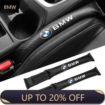 1/2 Carbon Fiber Car Interior Seat Gap Plug Filler Pad For 1 3 5 6 7 Serie X7 X3 X5 X6 M E70 E71 E90 E91 F30 F10 E92 E60 E87