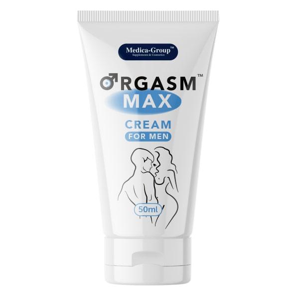 Orgasm Max Cream for Men - Powerful and Long-Lasting Erection - 50 Ml