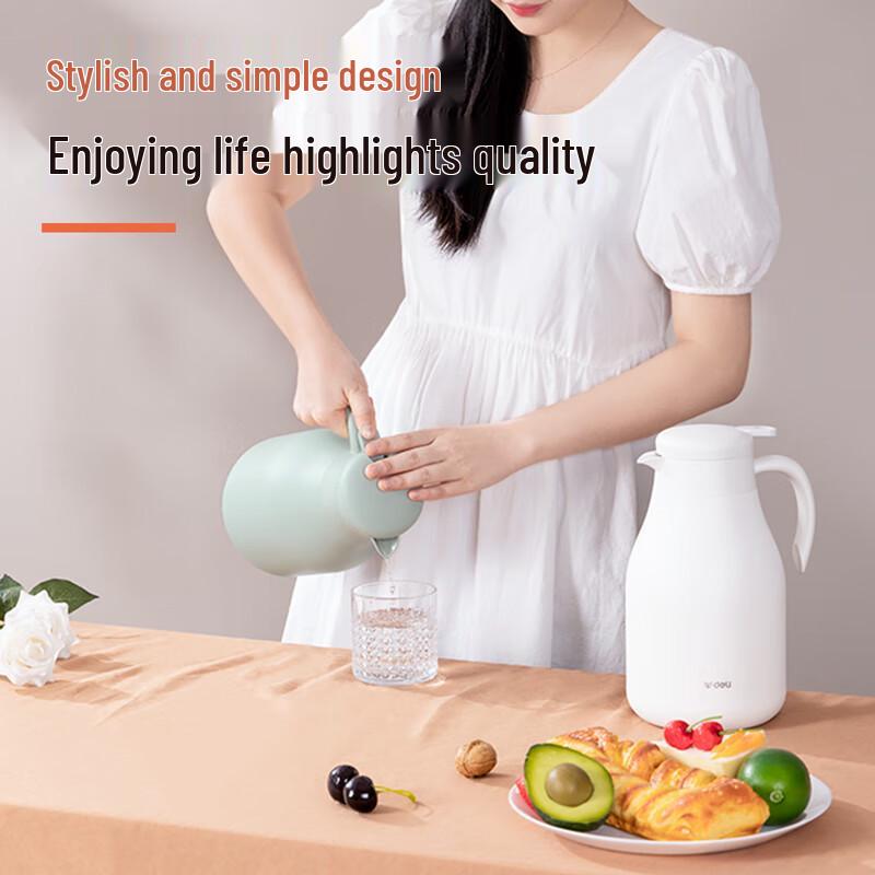 Deli LL101-G 1.8L Stainless Steel Vacuum Thermos