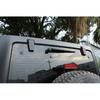 Rear Window Windshield Wiper Decor Cover Trim For Jeep Wrangler JK 07-17 Carbon