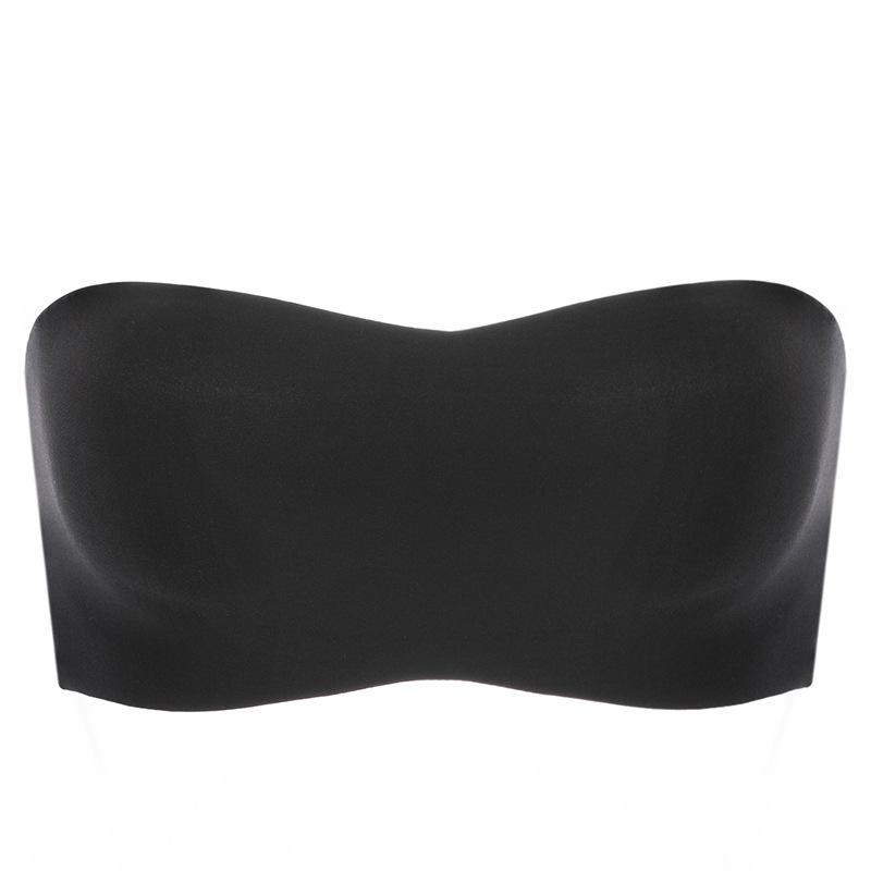 Strapless Bras Women's Anti-slip Strapless Bra Thin Breathable Bra Without Underwire Seamless Bra Smooth Bra Push Up Bra