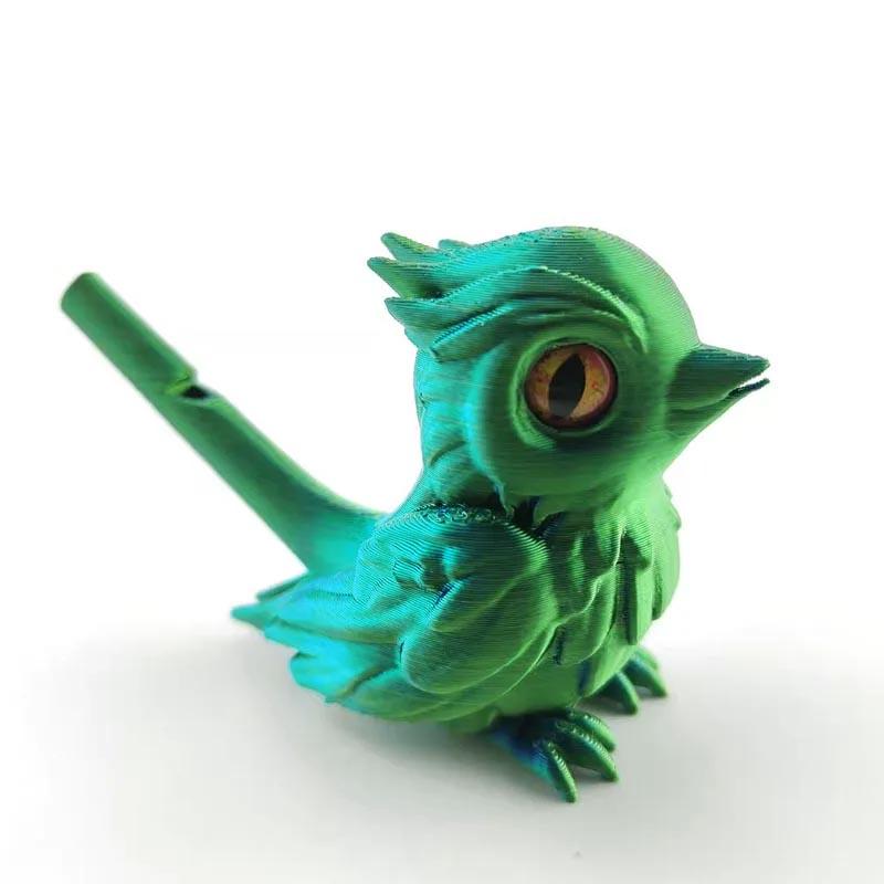 3D Printing Water Bird Whistle for Children Toys Can Add Water To Whistle for Training Bird's Call Kid Toy Desktop Ornament