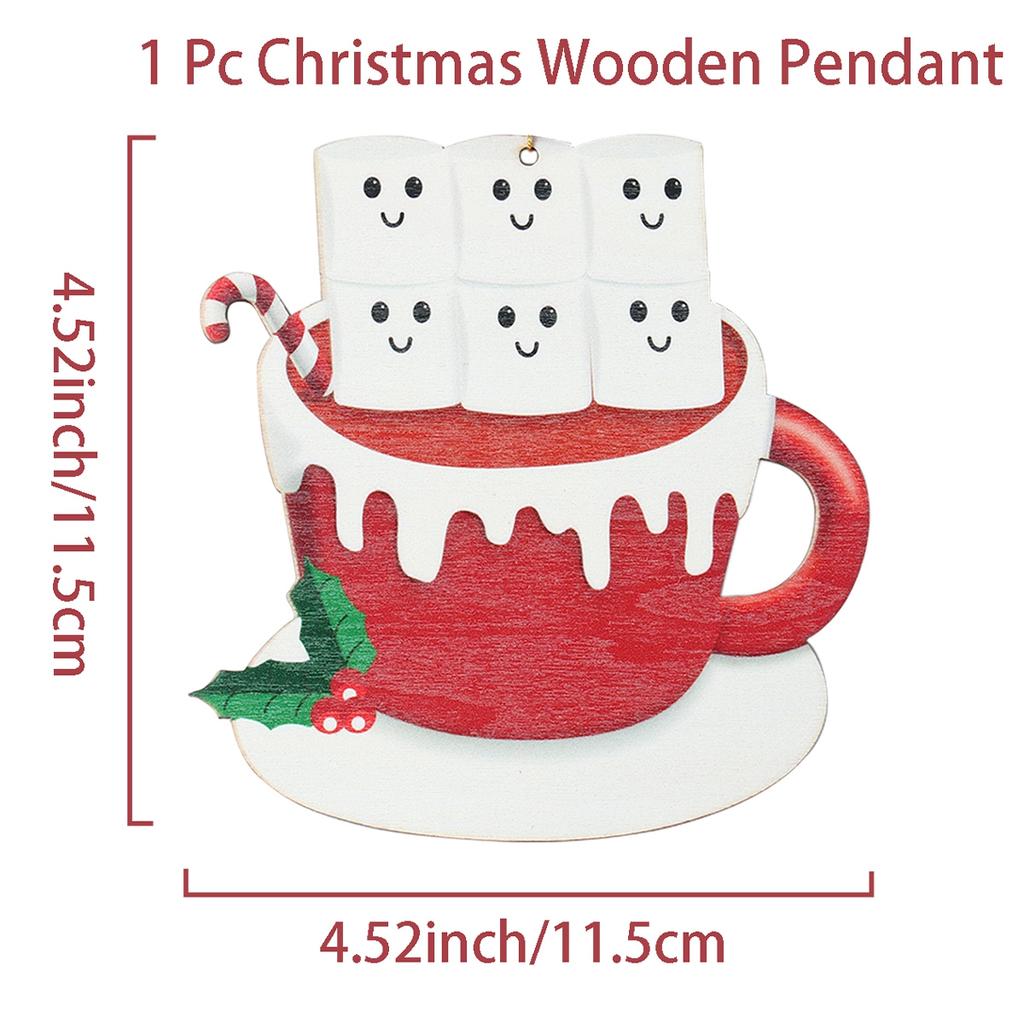 Christmas Pendant DIY Personal Family Christmas Decorations For Home 2025 Navidad Christmas Tree Hanging Ornament New Year 2025