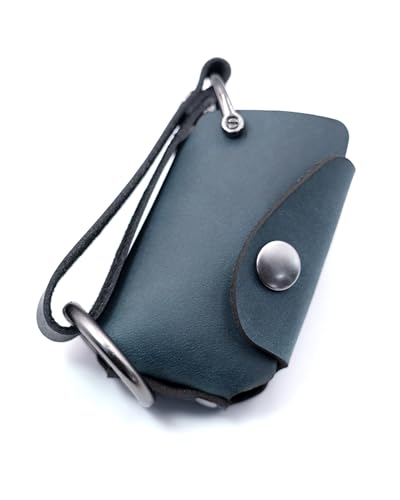 

[NONINA] Чехол для ключей из натуральной кожи Сделано в Японии для LEXUS LX GX RX RZ NX UX LBX LS ES LM LC (Тип A, Тип корпуса Синий)