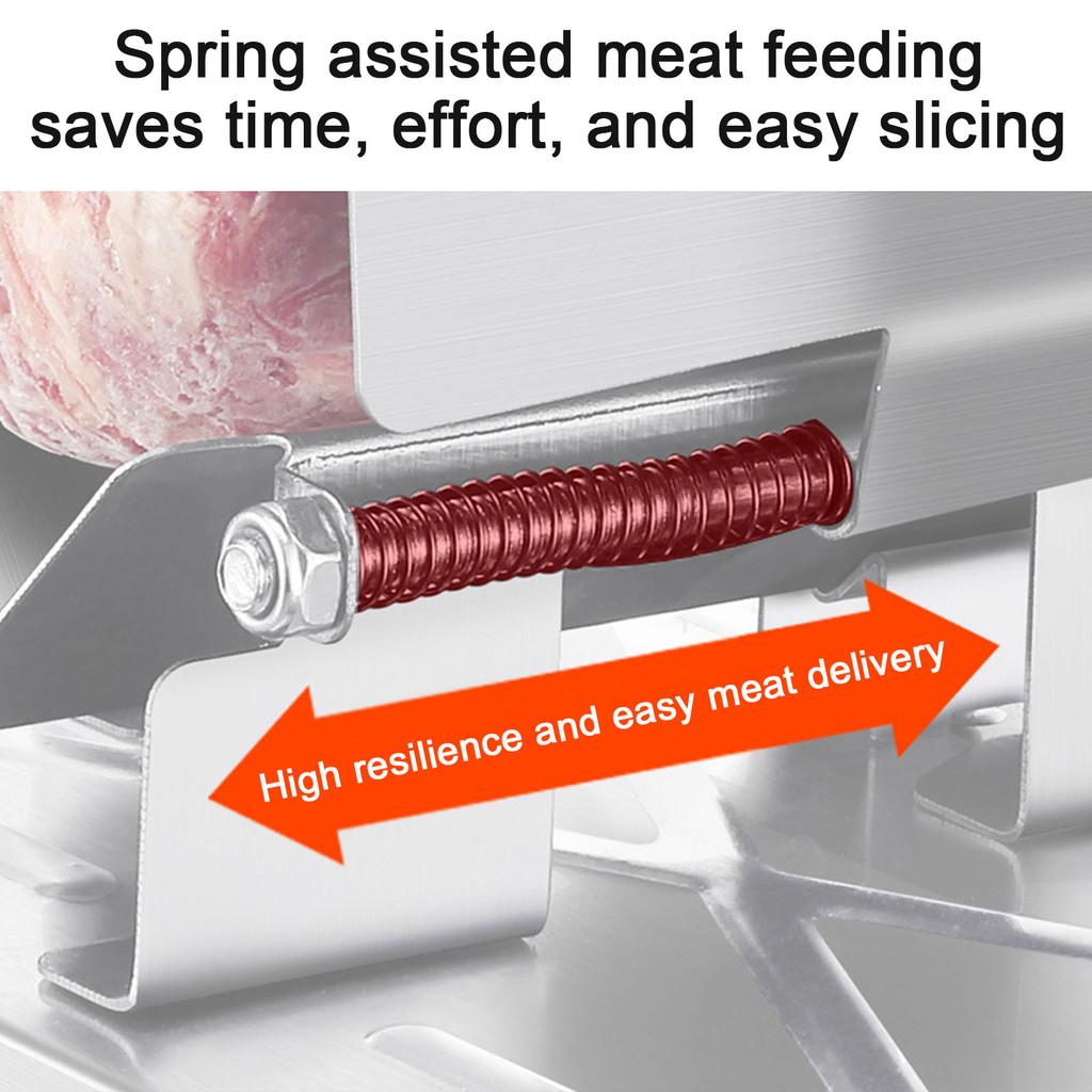 Slicer Kitchen Gadgets Frozen Meat Cutting Machine Beef Herb Mutton Rolls Stainless Steel Cutter Household Manual Lamb