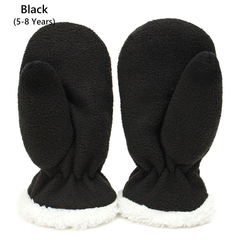 Χειμωνιάτικα Παιδικά Γάντια από Πολικό Φλις Εύκολης Εφαρμογής, Μουφάντια από Πολικό Φλις με Φλις Επένδυση, Μουφάντια για Μωρά και Νήπια