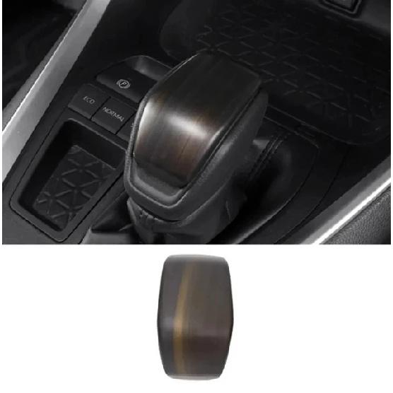 For Toyota RAV4      ABS Chrome Car Gear Shift Head Knob Frame Cover Trims Sticker Car Styling Accessories