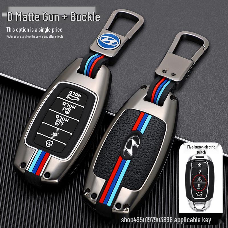 Elantra Key Case for Hyundai: Metal Shell for Mistra/Festa/ix35 Models 2022