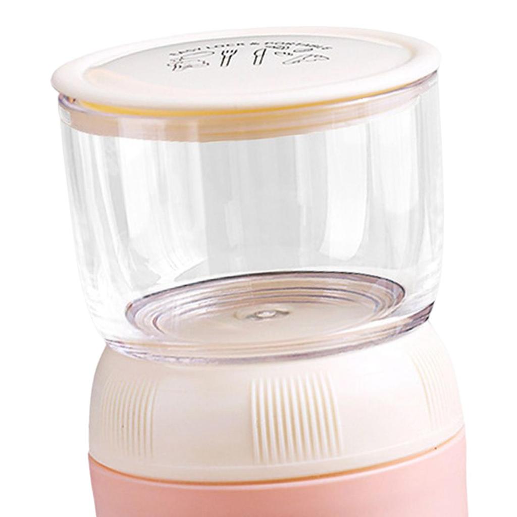 Stainless Steel Food Storage Container Set with Spoon for Meal Prep