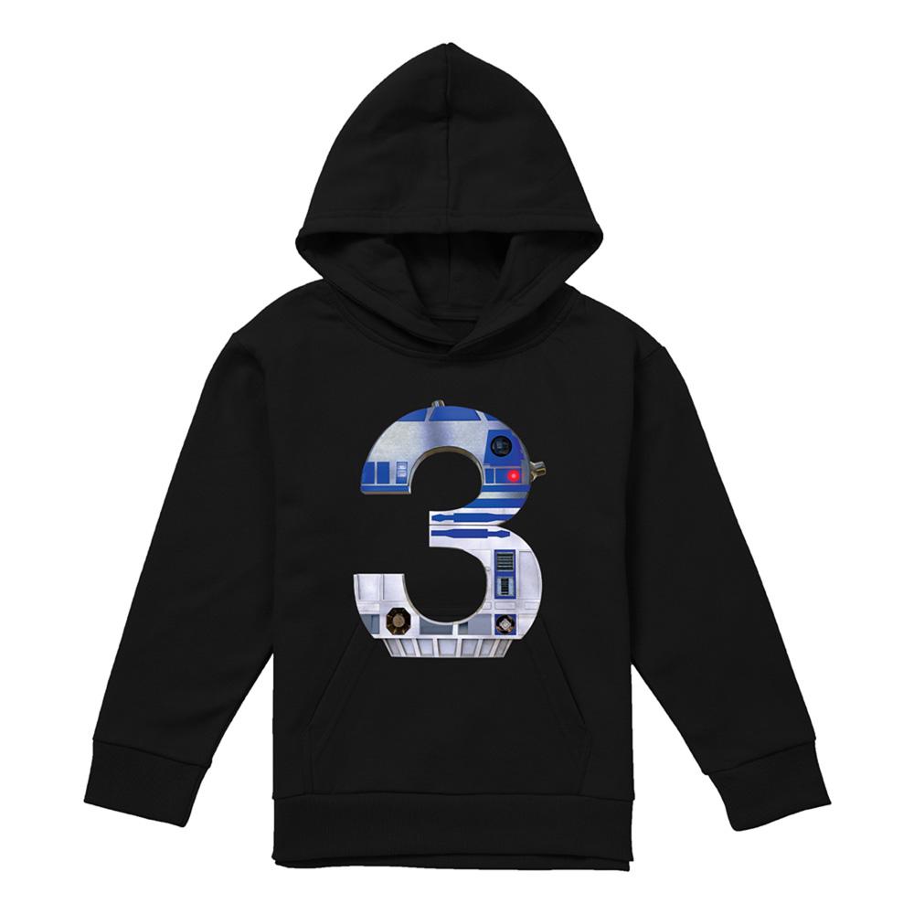 Star Wars Childrens/Kids R2-D2 3 Hoodie