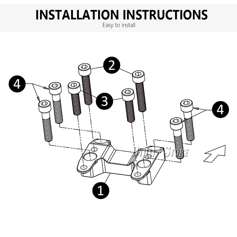 Motorcycle Accessories Handlebar Riser For YAMAHA TMAX560 TMAX T-MAX 560 2022-2024 Clamp Extend Handle Bar Adapter Mount