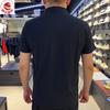 Anta Training Series Letter Soft Comfortable Breathable Versatile Casual Short Sleeve Polo Shirt Men Polo Shirts Basic-Black 152537121-3