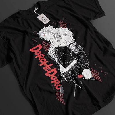 Camiseta Dorohedoro Camiseta Caimán Camiseta Nikaido Top Noi Manga Shin En Anime Camiseta