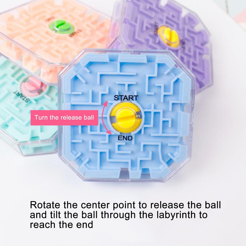 3D  Memory Sequential Maze Ball Puzzle Toy Gifts For Kids Adults