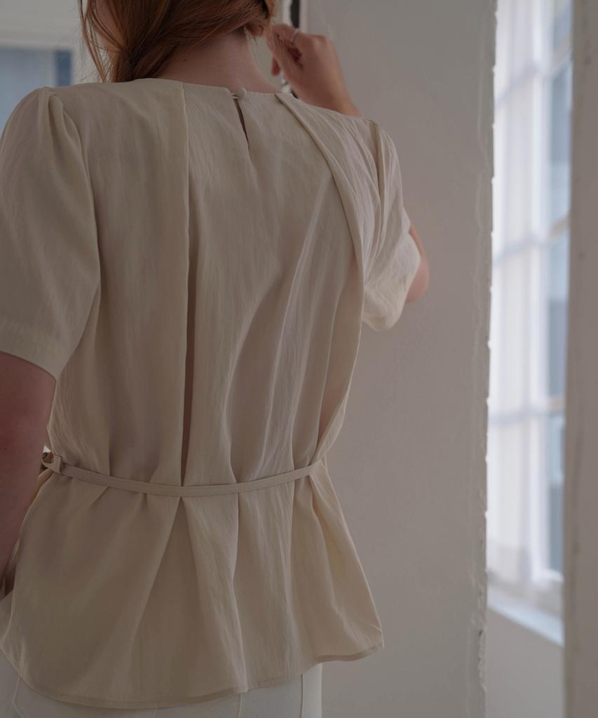 DEHEVE Jane Strap Blouse [Cream]