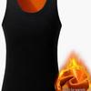 Men's Round Neck Thickened Double-Sided Velvet Vest for Autumn and Winter - Warm Base Layer