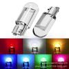2 Pcs T10 Led Car Bulbs High Brightness Low Power Consumption Waterproof For Auto Interior And License Plate Lights
