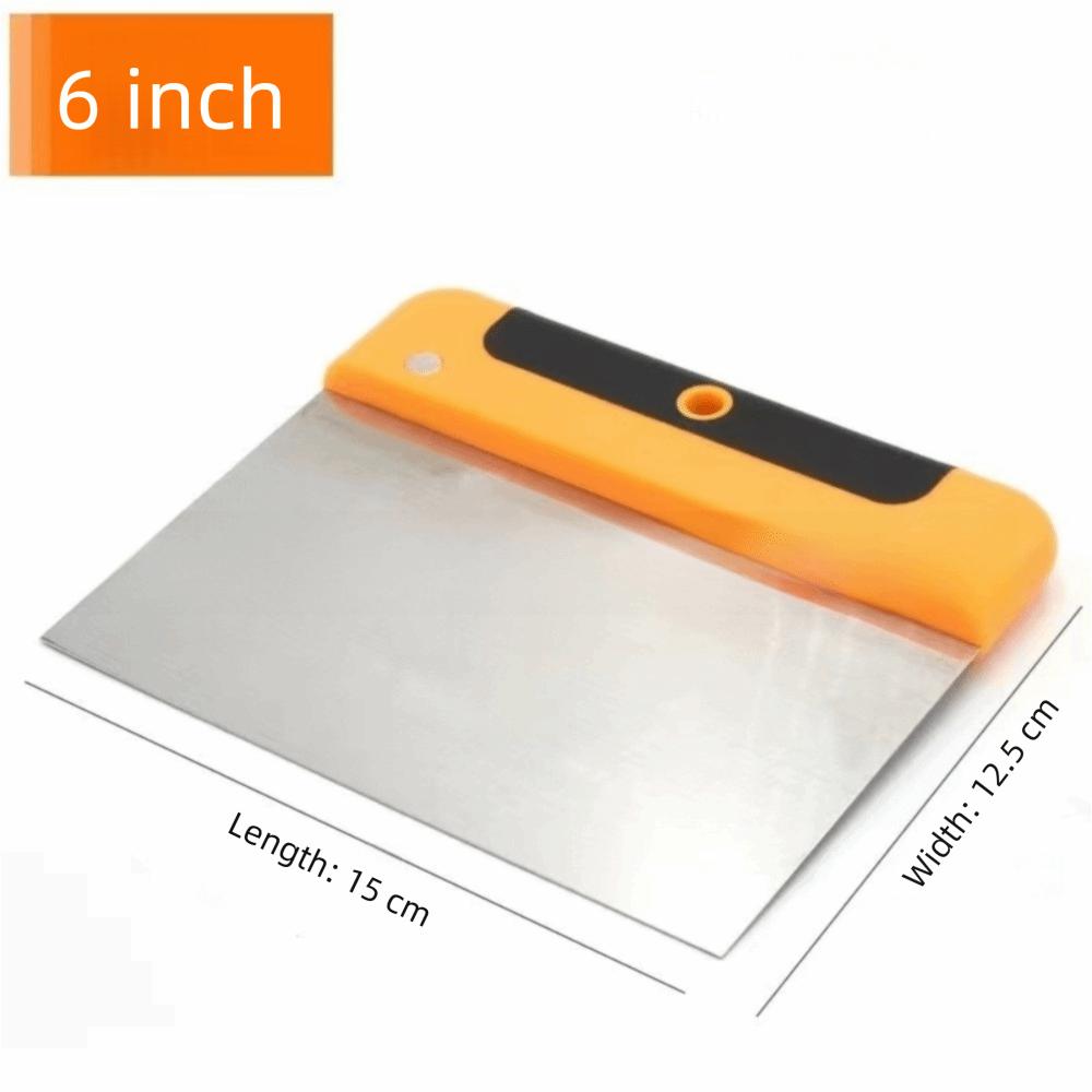 Stainless Steel Scraper 4/6 Inch Plaster Spatula Shovel Wallpaper Putty Scraper  "Home Improvement