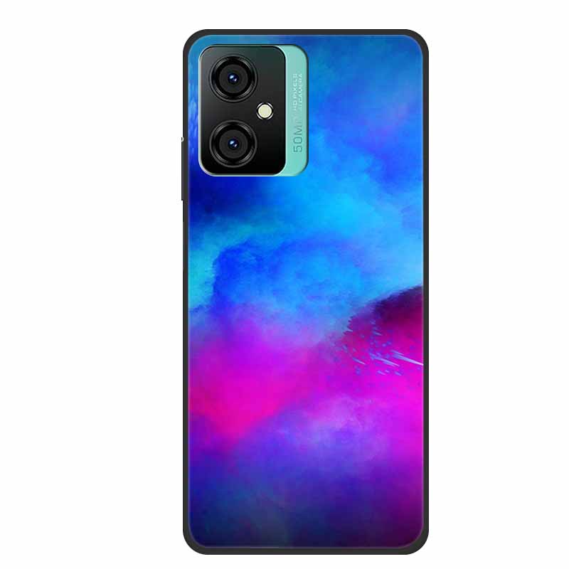 For Blackview Oscal C70 Phone Cover Case Luxury Silicone TPU For Blackview Oscal C 70 Soft Marble Flowers Protective Cases Coque