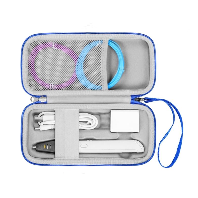 Portable Carrying Case for MYNT3D Printing Pens with Waterproof EVA Construction Shockproof and Accessory Storage Pocket